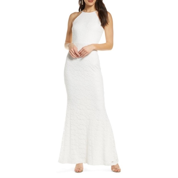 lulus trumpet gown